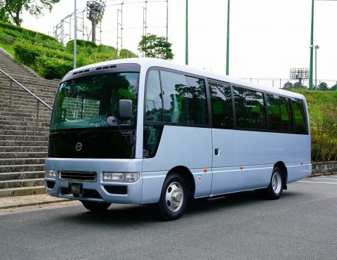 【製作事例：17S-59】日産シビリアン バス型霊柩車
